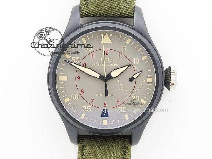 MIROTIME 0209 Da Vinci IW356601 SS TW 1:1 Best Edition Blue Dial On Black Leather Strap A Durable 7239